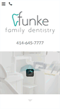 Mobile Screenshot of funkefamilydentistry.com